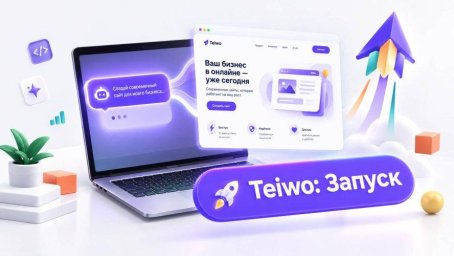 Teiwo запускает ИИ-конструктор веб-проектов: описание задачи в чате превращается в готовый сайт Teiwo запускает ИИ-конструктор веб-проектов: описание задачи в чате превращается в готовый сайт